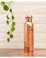 Water Bottle - Hammered Copper