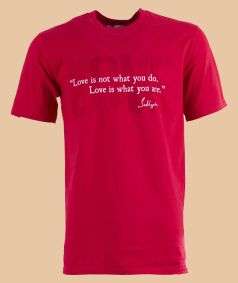 Love Unisex T-Shirt, Tulip Red