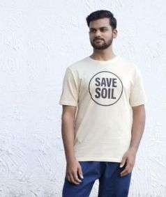 Undyed Save Soil Organic Cotton Unisex T-Shirt