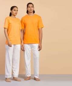 Organic Cotton Short Sleeve Unisex T-Shirt, Orange