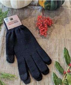 Woolen Gloves, Black